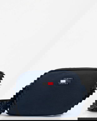 Tommy Jeans poșetă culoarea bleumarin, AW0AW18070