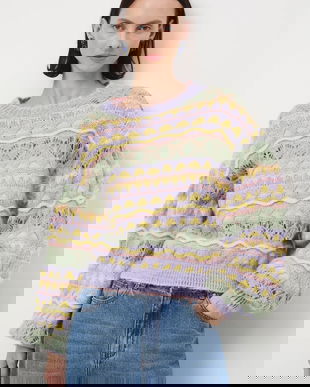 Medicine pulover din amestec de lana călduros