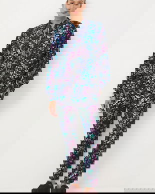 Medicine pantaloni de trening culoarea negru, modelator