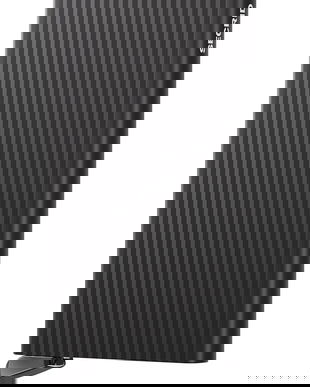 Secrid card-holder FLUTED culoarea negru