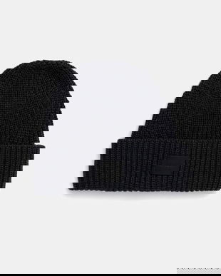 AllSaints pălărie din amestec de lână culoarea bleumarin, 29AS101343