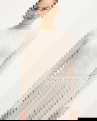 MAX&Co. pulover de lână culoarea bej, light, 2526366134200