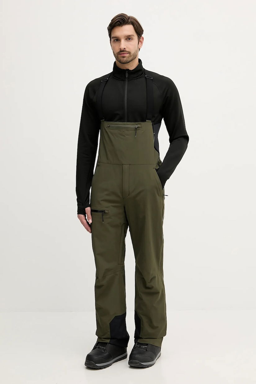 Rossignol pantaloni de schi OUTERLIMITS culoarea verde, RLOMP05