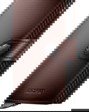 Secrid portofel de piele DUSK culoarea maro