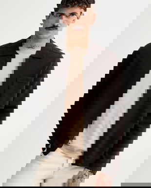 Marc O'Polo cardigan din amestec de lână culoarea maro, 530515361154