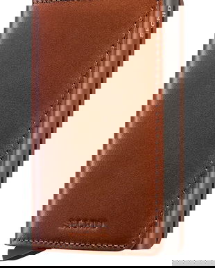 Secrid portofel de piele TEXANO culoarea maro