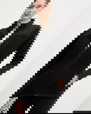 Viking hanorac Migano culoarea negru, uni, 740/27/1153