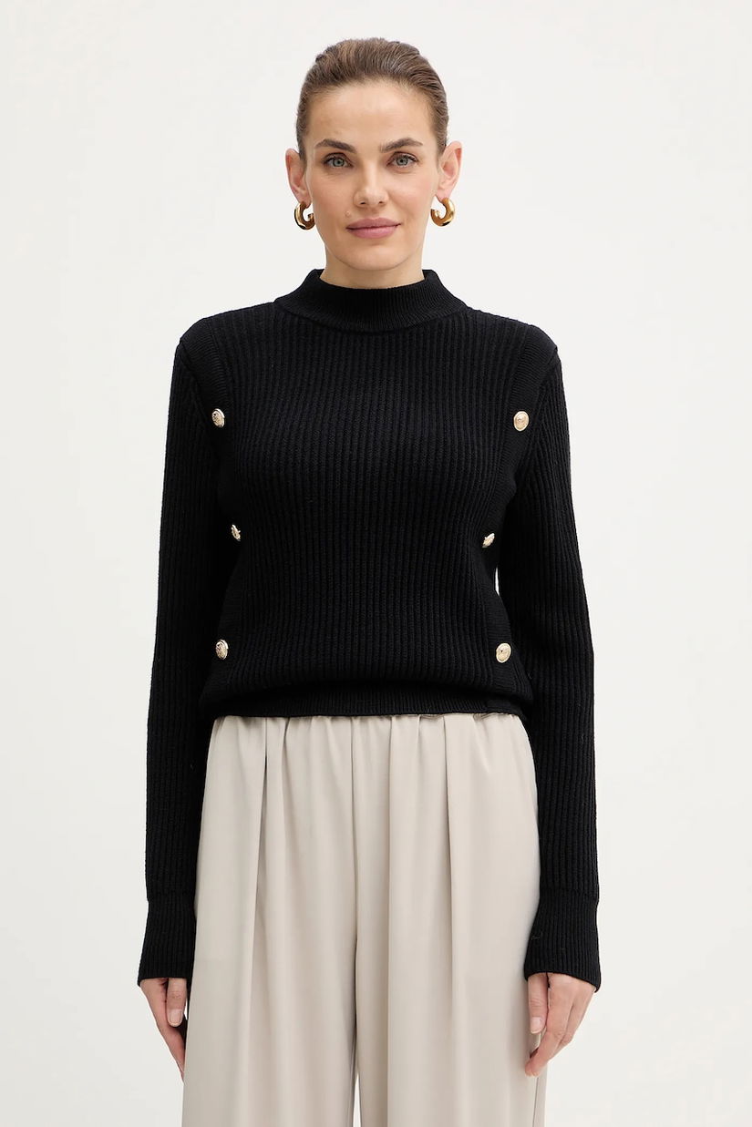Morgan pulover culoarea negru, MCOOL