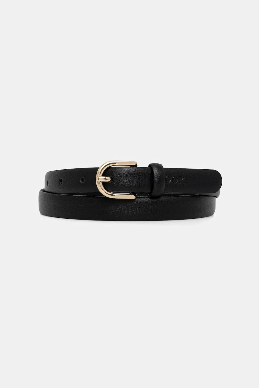 Joop! curea de piele culoarea negru, 8329