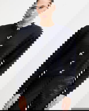 Rotate cardigan culoarea bleumarin, 1138542318