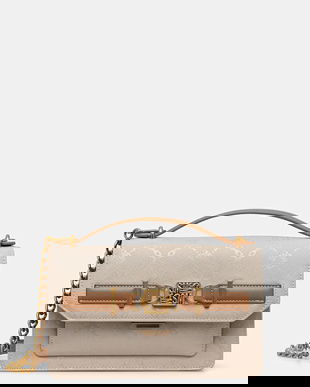 Steve Madden poșetă Barbs culoarea bej, SM13001764