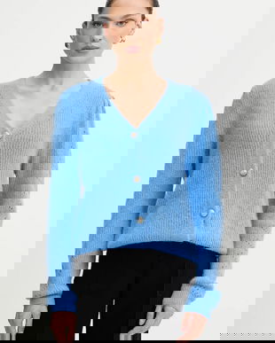 Morgan cardigan din amestec de lână MPLAY