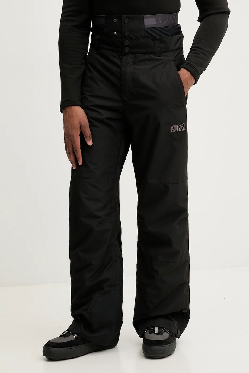 Picture pantaloni snowboard Akna culoarea negru, MPT0189