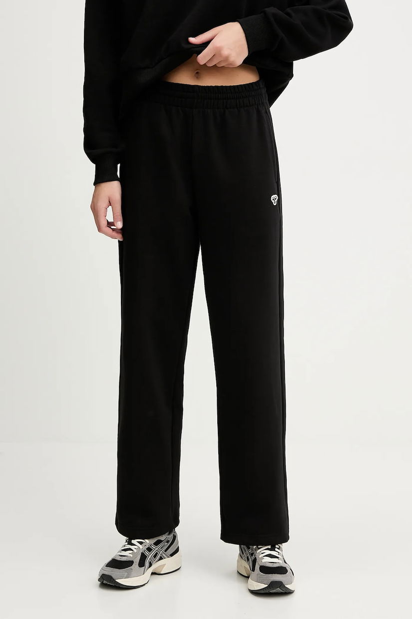 Hummel pantaloni de trening culoarea negru, uni, 230782