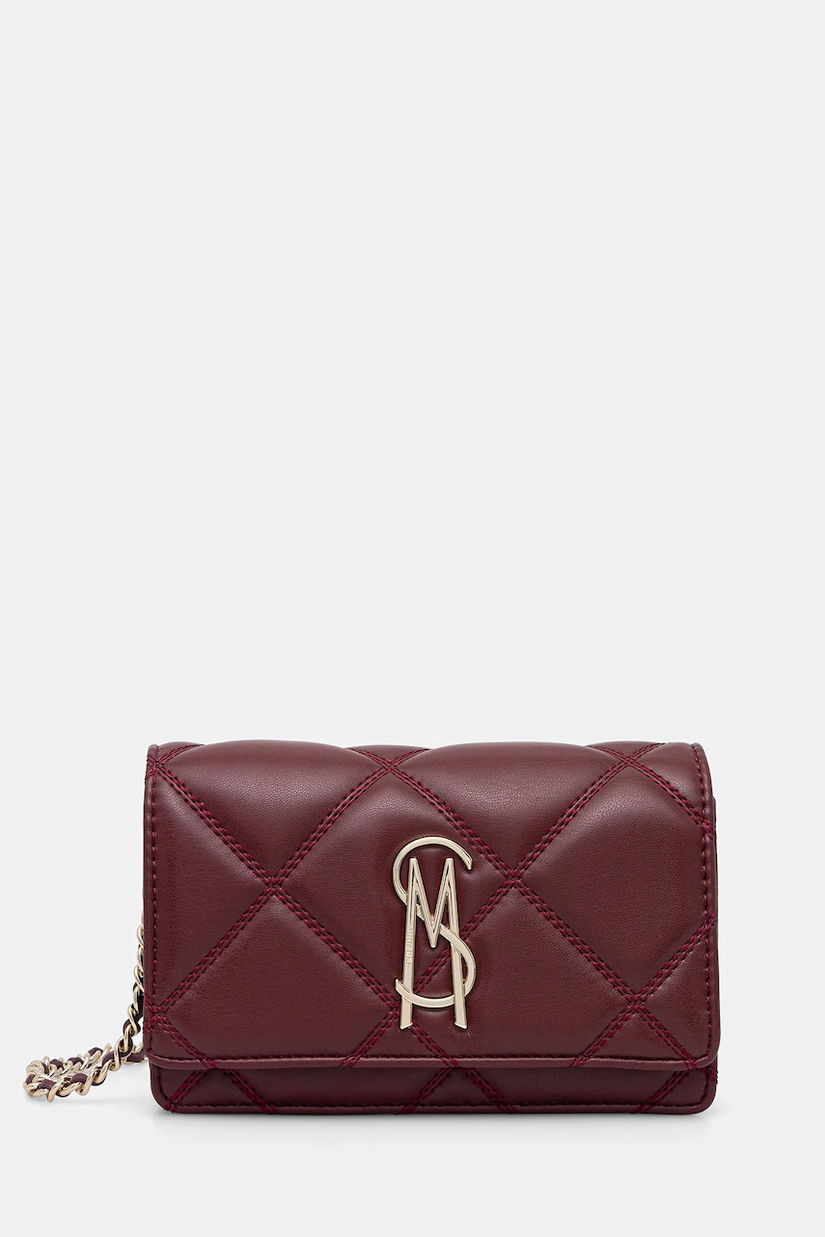 Steve Madden poșetă Bendue culoarea bordo, SM13001105