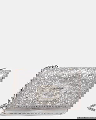 Steve Madden poșetă Bflonne culoarea argintiu, SM13001761