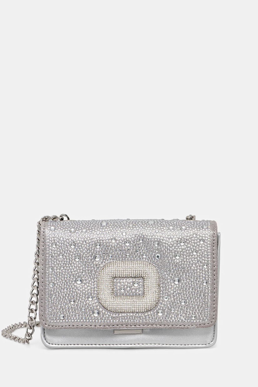 Steve Madden poșetă Bflonne culoarea argintiu, SM13001761