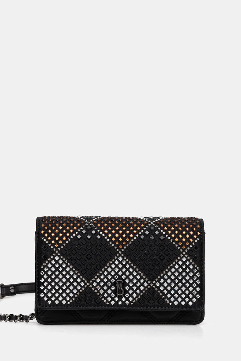 Steve Madden poșetă Baddi culoarea negru, SM13001836