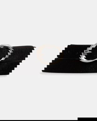 La Mania curea de piele culoarea negru