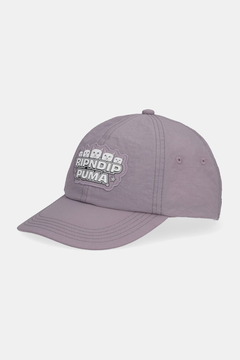 Puma șapcă PUMA x RIPNDIP culoarea violet, 26595