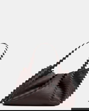 Themoire poșetă culoarea maro, TMFW25AHN109