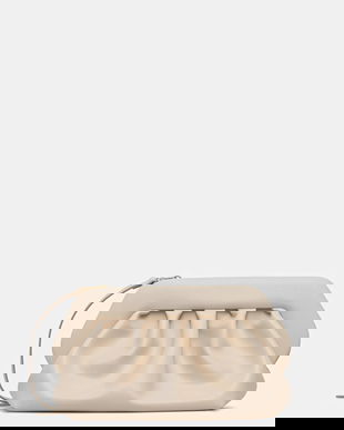 Themoire poșetă culoarea bej, TMCOBN81