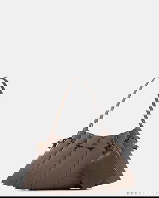 Themoire poșetă culoarea maro, TMFW25CLPSUE58