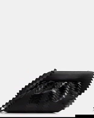 Themoire poșetă culoarea negru, TMFW25BSTN1