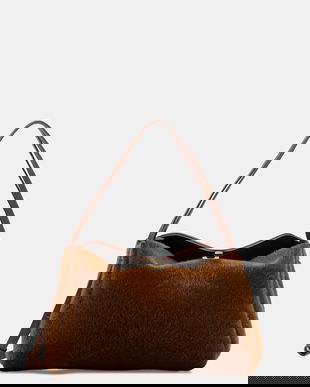 Themoire poșetă culoarea maro, TMFW25EUDCAH124