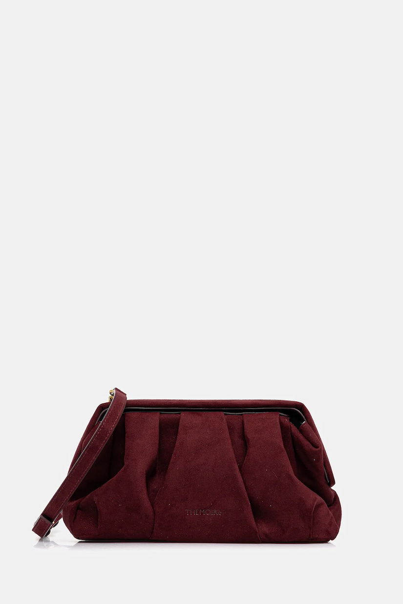 Themoire poșetă culoarea bordo, TMFW25AFSUE120