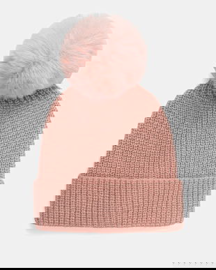 Morgan căciulă din amestec de lână culoarea roz, 5MBALA1