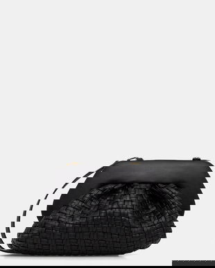 Themoire poșetă culoarea negru, TMFW25TMW1