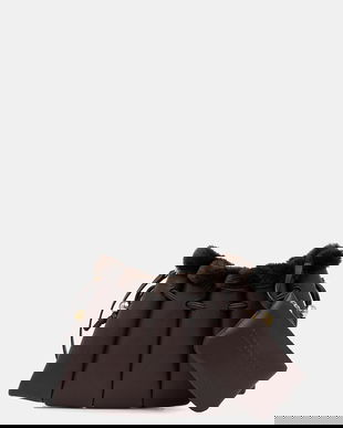 Themoire poșetă culoarea maro, TMFW25DFEDF109