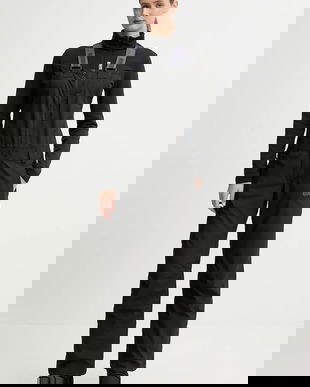 Picture pantaloni de schi Brita BIB culoarea negru, WPT0140