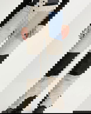 Picture pantaloni de schi Seen culoarea bej, WPT0136