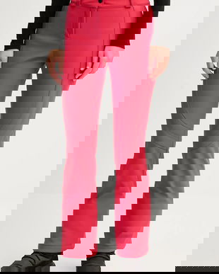 Sportalm pantaloni de schi Luzern culoarea roșu, 750064