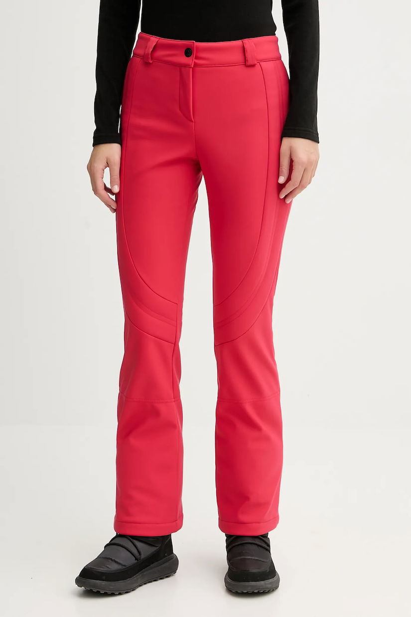 Sportalm pantaloni de schi Luzern culoarea roșu, 750064