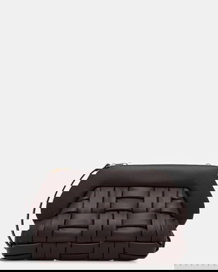 Themoire poșetă culoarea maro, TMFW25BIN109