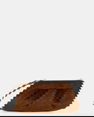 Themoire poșetă culoarea maro, TMFW25EMRCAH124