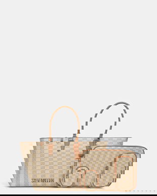 Steve Madden poșetă Bjude-7 culoarea bej, SM13001774