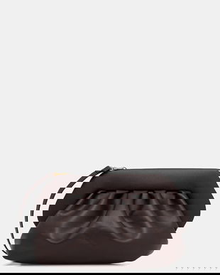 Themoire poșetă culoarea maro, TMFW25BN109