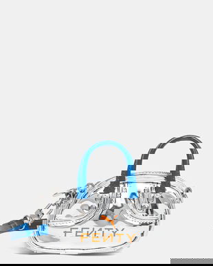 Puma poșetă PUMA x FENTY culoarea argintiu, 92476