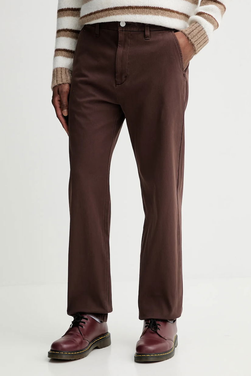 Tommy Jeans pantaloni bărbătesc negru drept DM0DM22001
