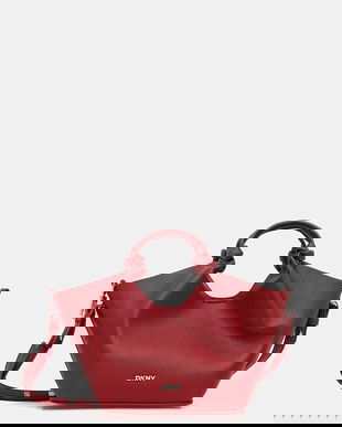 Dkny geantă PAULA culoarea maro, R53BAM60