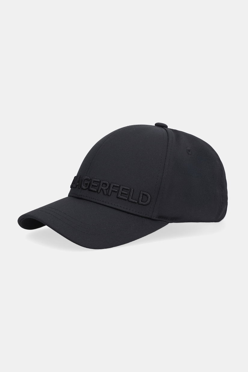 Karl Lagerfeld sapca culoarea negru, 552122.805612