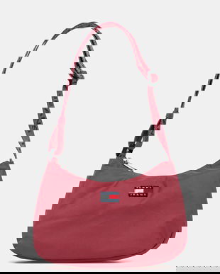 Tommy Jeans geantă culoarea alb, AW0AW17888