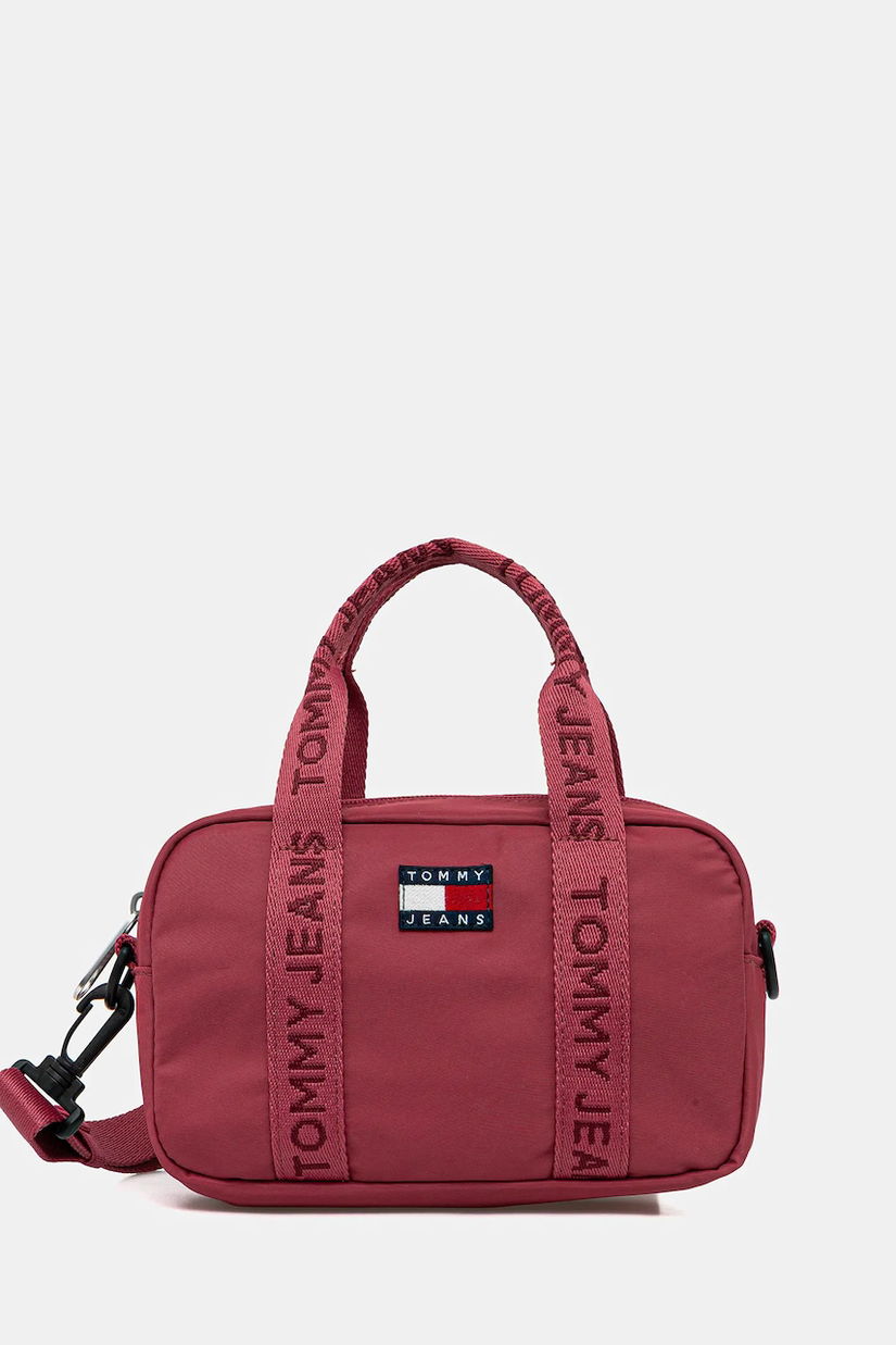 Tommy Jeans geantă culoarea bej, AW0AW17889