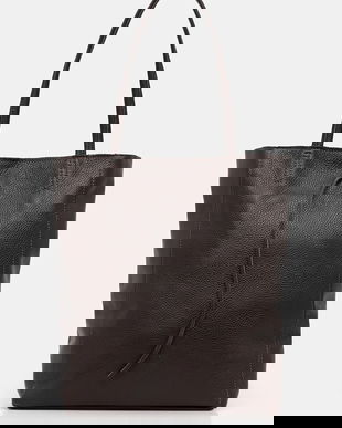 Answear.LAB poseta de piele culoarea maro