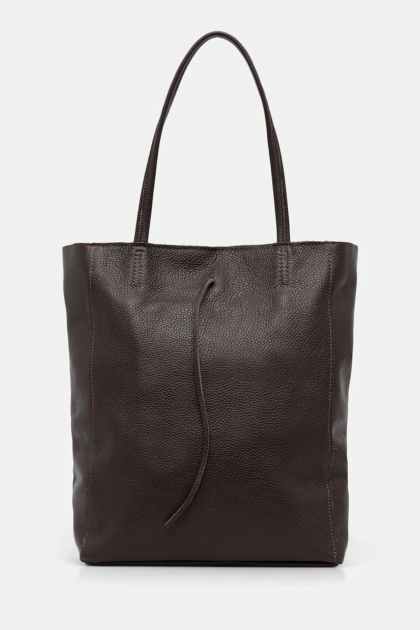 Answear.LAB poseta de piele culoarea maro