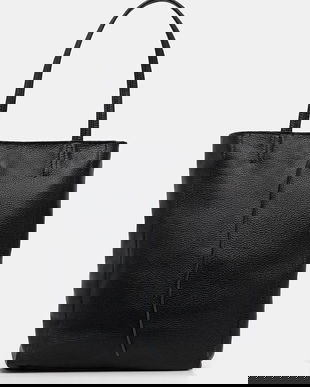 Answear.LAB poseta de piele culoarea negru